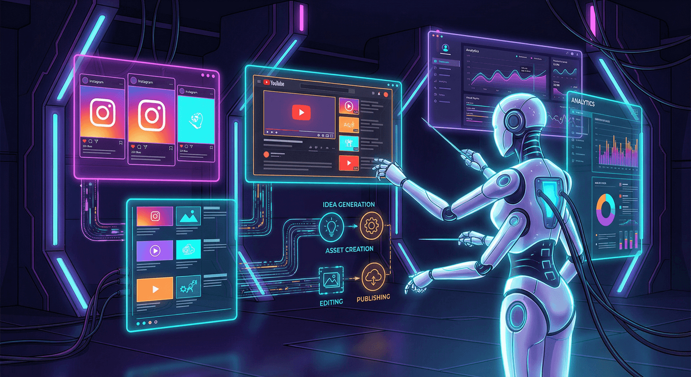 From Idea to Viral Post: How AI Agents Automate Complete Content Pipelines